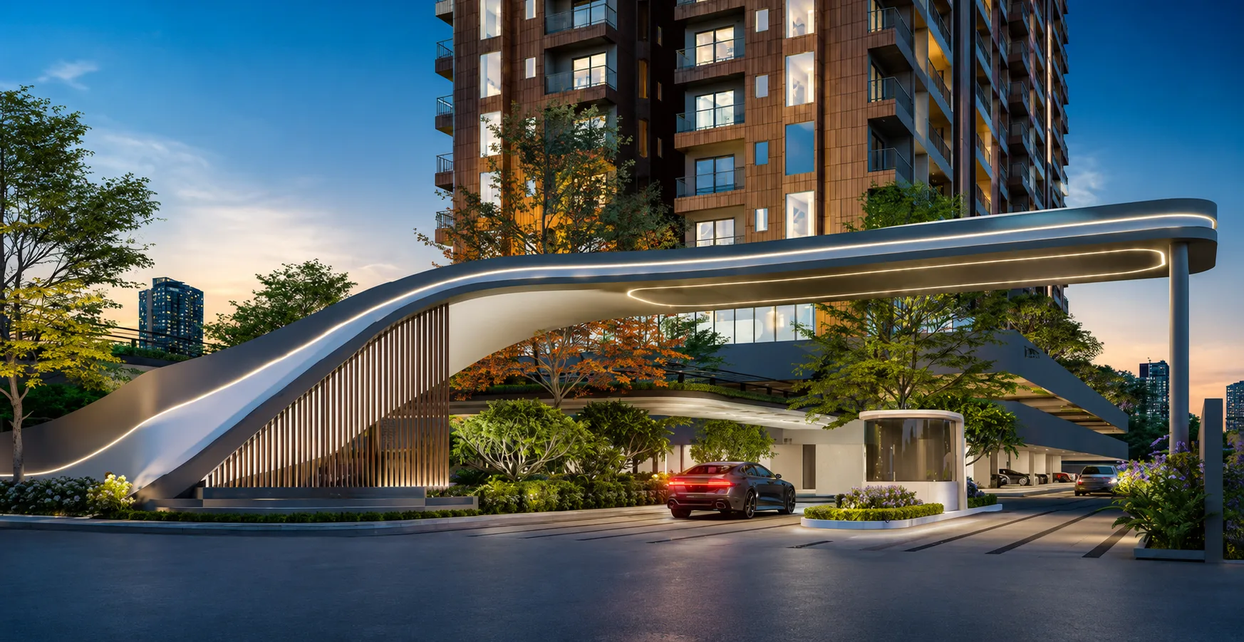 Namrata Boulevard Tathawade project view